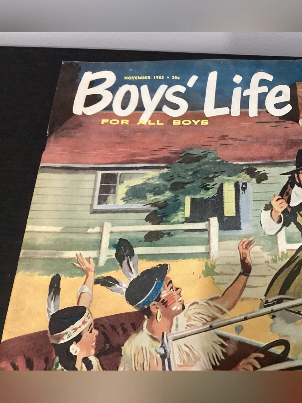 Vtg. 1953 BOY’S LIFE FOR ALL BOYS Magazine. “Thanksgiving Dance Special” Theme.